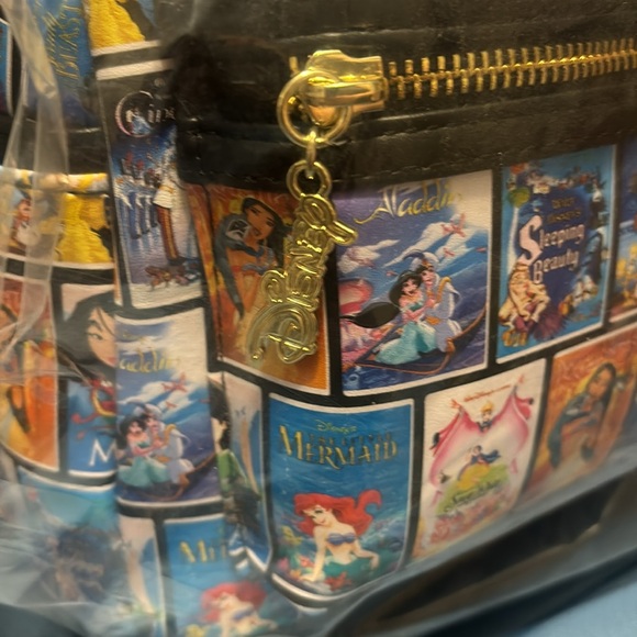 Loungefly Disney Princess VHS Tapes Mini Backpack (Exclusive Reprint) - Picture 4 of 9